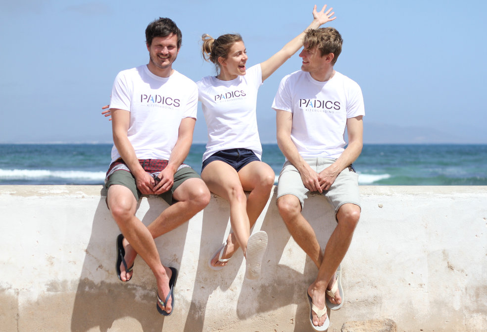 Die Padics Crew auf Fuerteventura